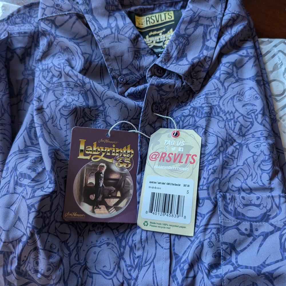 RSVLTS Labyrinth Graphic Men's Shirt